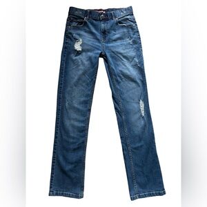 Tommy Hilfiger Regular Fit Boys Distressed Stonewash Jeans